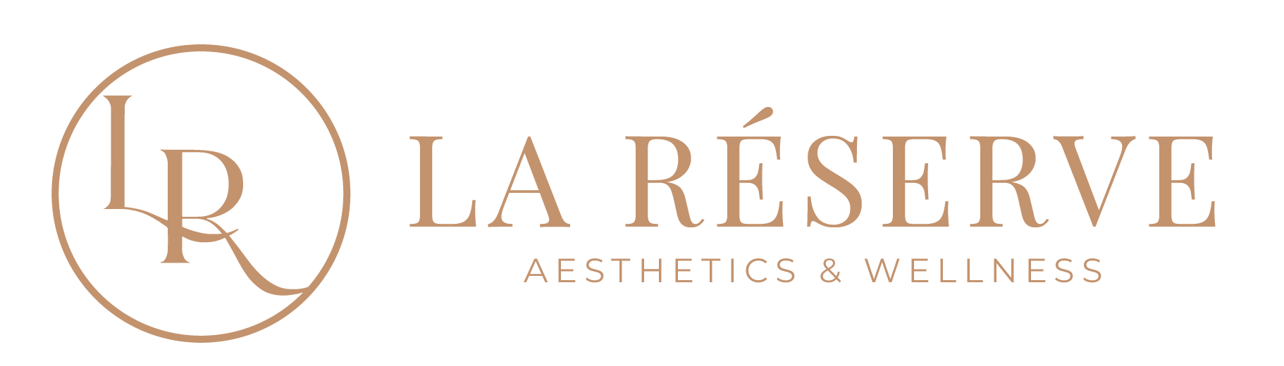 LA RÉSERVE LOGO final_LA RÉSERVE Logo Horizontal Brown