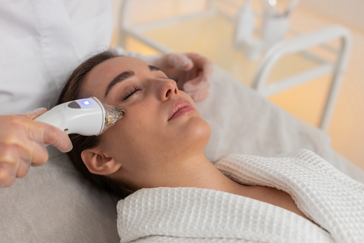 Morpheus8 skin treatment improving facial tightening and skin rejuvenation in NYC